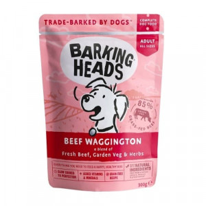 BARKING HEADS BEEF WAGGINGTON suņu konservi Liellops 300g